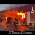 Embedded thumbnail for Vigili del fuoco a Bricherasio per l&amp;#039;incendio in un&amp;#039;azienda tessile: video