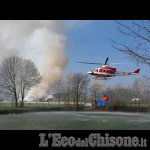Embedded thumbnail for Incendio ex Annovati, approvvigionamento acqua al Laghetto La Grà