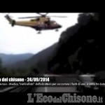 Embedded thumbnail for Villar Perosa: doppio incidente, intervento dell&amp;#039;elisoccorso